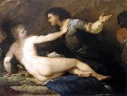 Luca Giordano The Rape of Lucretia France oil painting artist